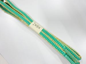 未使用品　正絹　手組帯締め